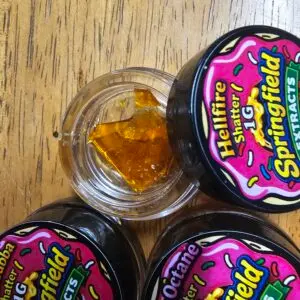 Springfield extracts 1 gram high grade shatter