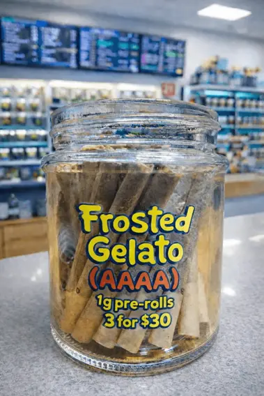frosted gelato
